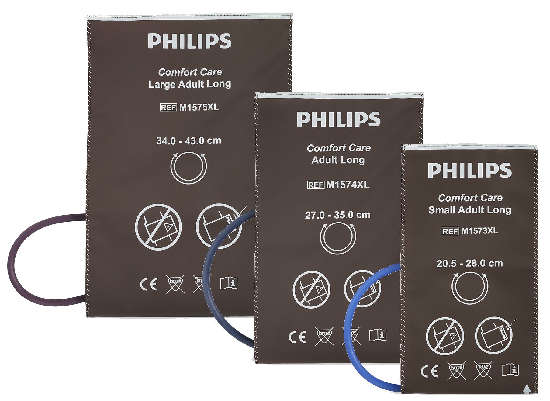 M1579XL Набор 3 многоразовых удлинённых манжет