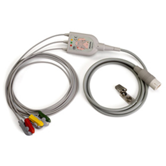 989803170171 Магистральный ЭКГ кабель на 3 отведения