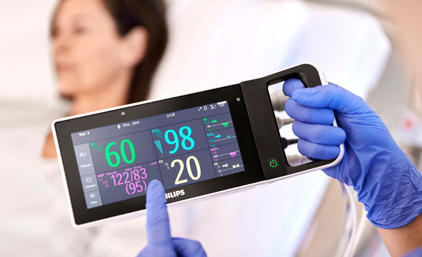 Портативный монитор Philips Транспортный модуль-монитор пациента Philips IntelliVue X3