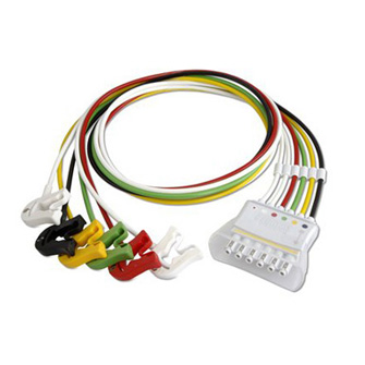 989803152141 Набор проводов на 6 отведений ЭКГ