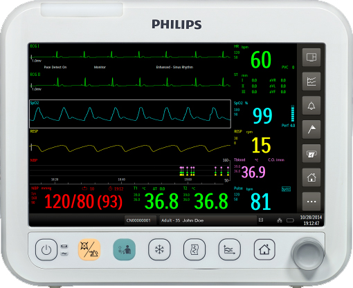 Монитор пациента PHILIPS Efficia CM10