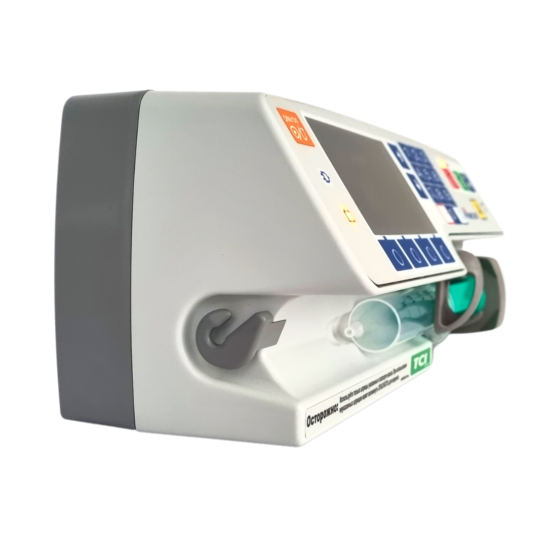 Высокоточный шприцевой насос с ручным захватом шприца AITECS 2017